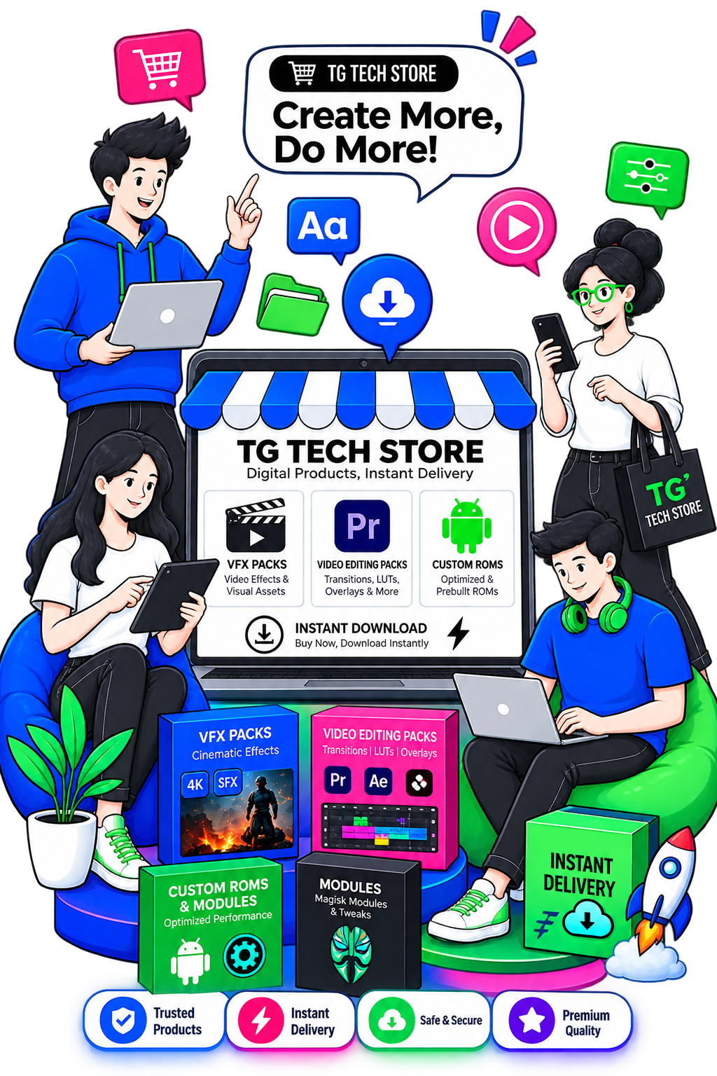 TG Tech Store Digital Products